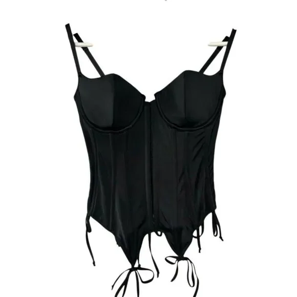 Victoria's Secret Y2K Black Corset - Picture 2 of 4